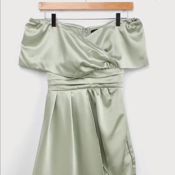 NEVER WORN — TAGS STILL ON! Lulus mint green dress - Picture 3 of 4